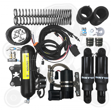 DIRTY AIR "STEALTH"  Fast Front+Rear Air Suspension System